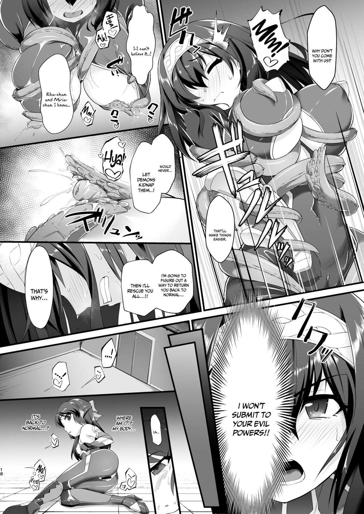 Hentai Manga Comic-Taimanin Arisu II-Read-17